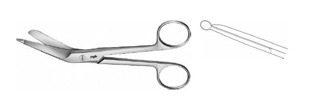 ЛІСТЕР НОЖИЦІ ДЛЯ ПЕРЕВ. МАТЕРІАЛУ 155MM